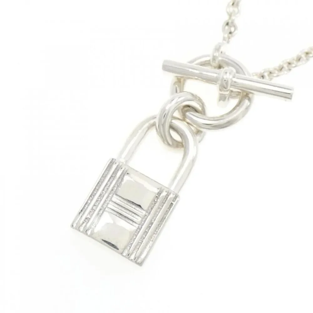 Hermès Amulette Cadena 925 Silver Necklace